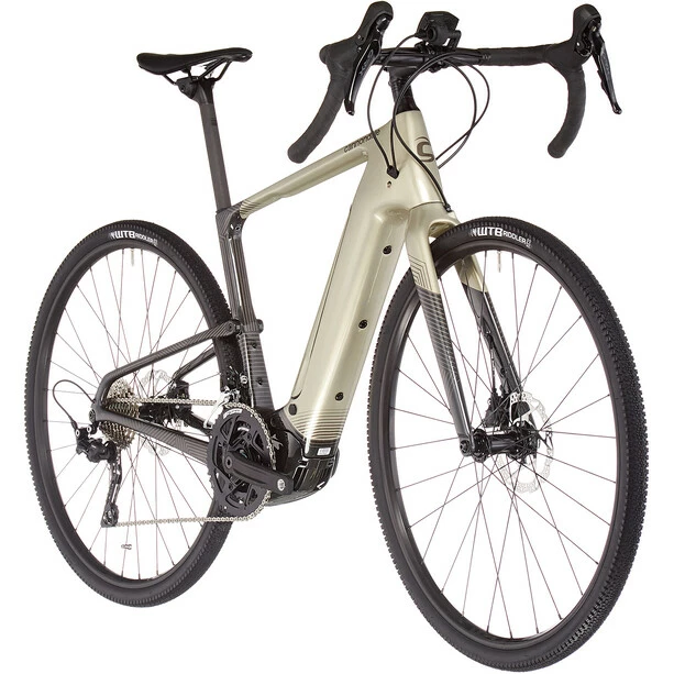 Cannondale Topstone Neo Carbon 4 Beige/schwarz 1 Cannondale Topstone Neo Carbon 4 Beige/schwarz