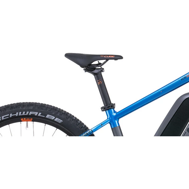 Cube Acid 240 Hybrid Rookie Pro 400 Kinder Blau/grau 6 Cube Acid 240 Hybrid Rookie Pro 400 Kinder Blau/grau – Bild 6