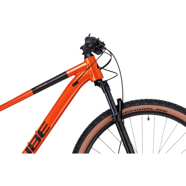 Cube Attention Orange/schwarz 2 Cube Attention Orange/schwarz – Bild 2