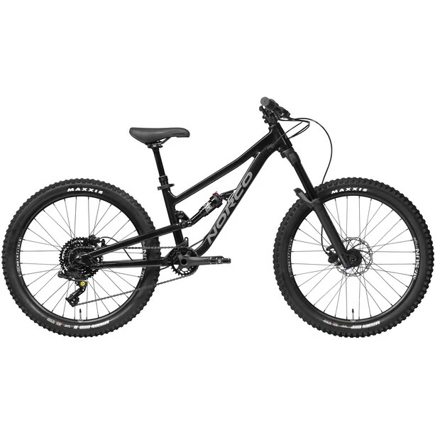 Norco Bicycles Fluid FS 4.2 24" Kinder Schwarz 1 Norco Bicycles Fluid FS 4.2 24" Kinder Schwarz