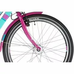S'cool ChiX Twin Alloy 24 7-S Kinder Türkis/lila -Fahrrad Verkäufe scool chix twin alloy 24 7 s kinder tuerkis violett 3