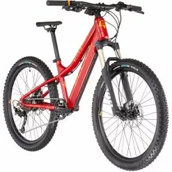 S'cool E-troX Race 24 9-S Kinder Rot