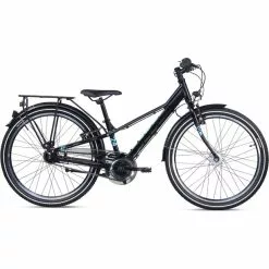 S'cool TroX EVO 24 7-S Kinder Schwarz