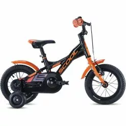 S'cool XXlite Alloy 12 Kinder Schwarz/orange