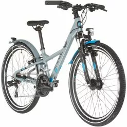 S'cool XXlite Alloy 24 21-S Kinder Grau