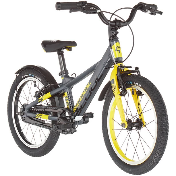 S'cool XXlite EVO 16 Kinder Grau/gelb 1 S'cool XXlite EVO 16 Kinder Grau/gelb