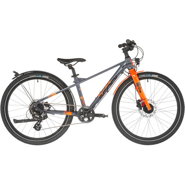 S'cool XXlite EVO Disc 24 8-S Kinder Grau/orange 2 S'cool XXlite EVO Disc 24 8-S Kinder Grau/orange – Bild 2