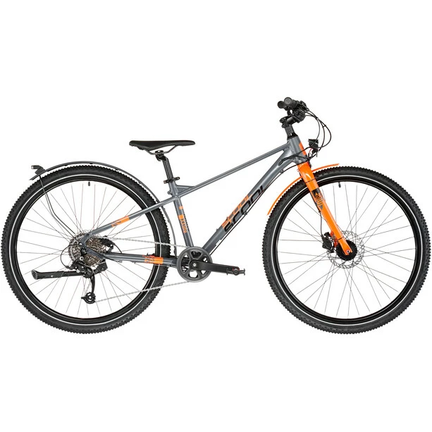 S'cool XXlite EVO Disc 27,5 9-S Kinder Grau/orange 2 S'cool XXlite EVO Disc 27,5 9-S Kinder Grau/orange – Bild 2