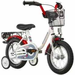 Vermont Karo 12" Kinder Weiß